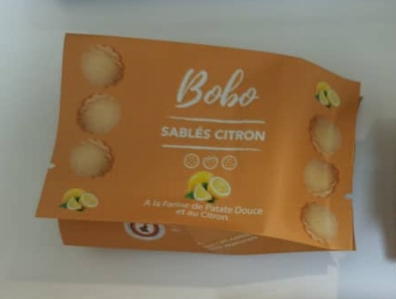 [SCi] Sablés à la Farine de Patate Douce - Small - Citron - 35gr