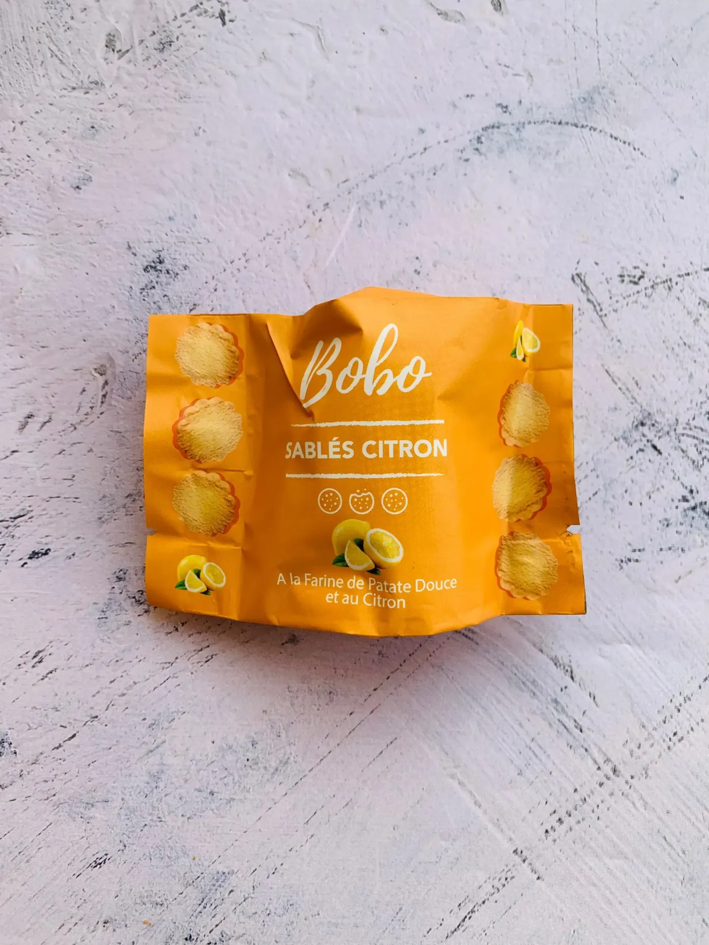 [SCi] Sablés à la Patate Douce - Citron - 35g