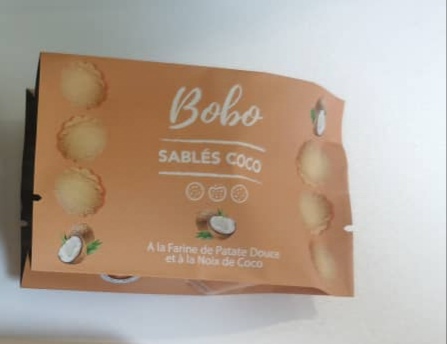 [Sco] Sablés à la Farine de Patate Douce - Small - Coco - 35gr