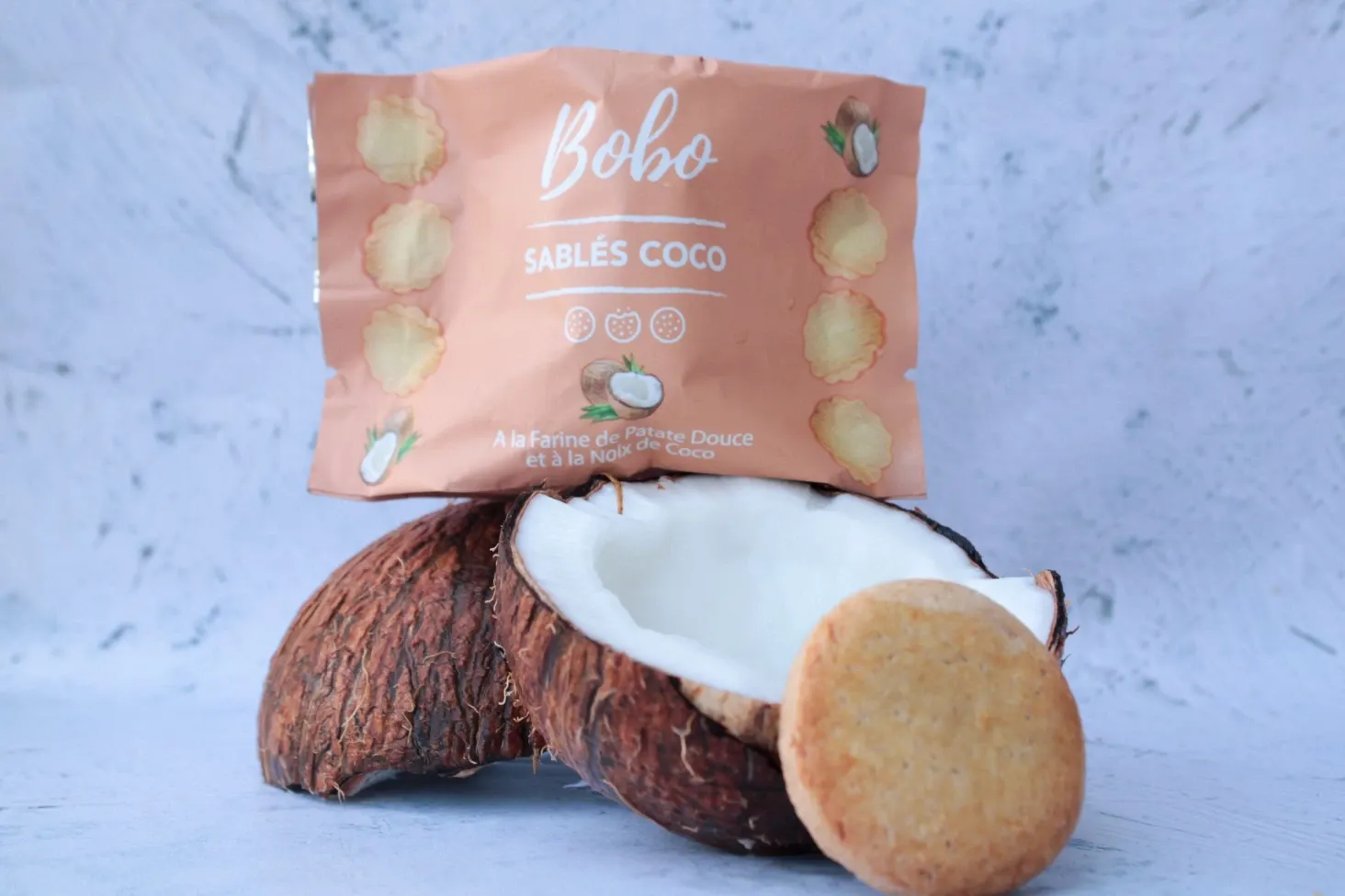 Sablés à la Patate Douce - Coco - 35gr