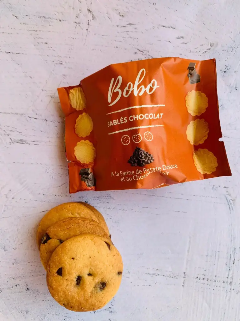 [Spc] Sablés à la Patate Douce - Pépites de chocolat - 35g